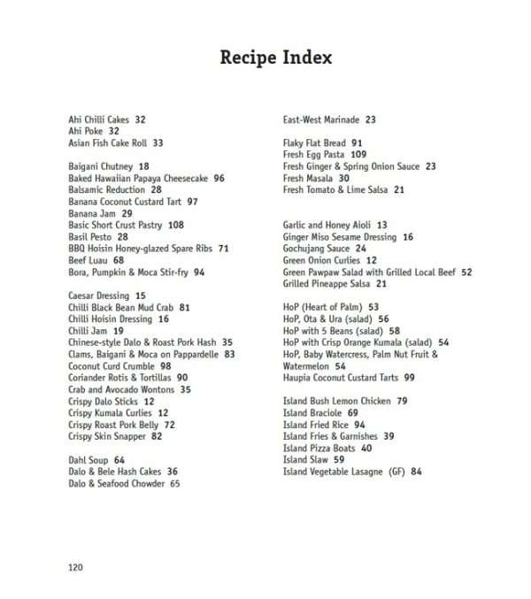Kana Vinaka Fiji Cookbook by Colin Chung. Winner of Gourmand Cookbook award - recipe index 1. Worldwide delivery